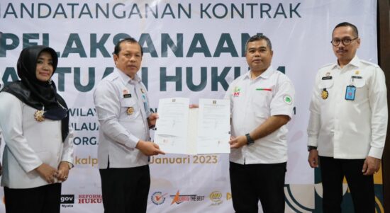Penandatanganan Kontrak