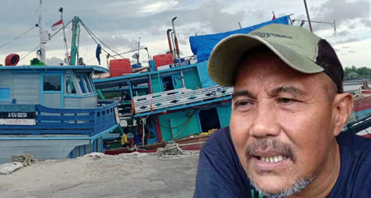 Ketua HNSI Belitung H Muhtar Motong sikapi penangkapan KM Siti Rahayu dan KM Rosmalia Jaya (dok)