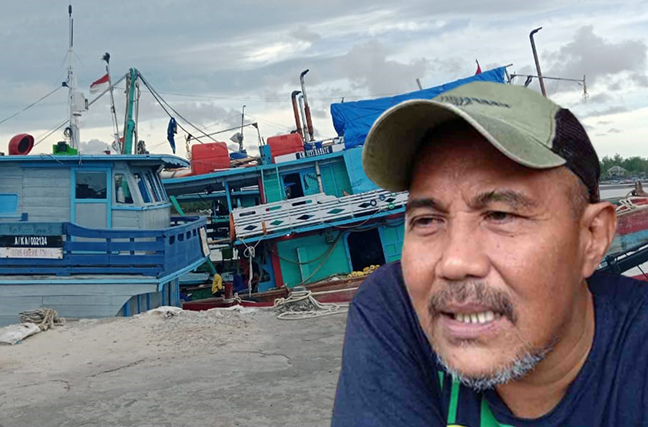 Ketua HNSI Belitung H Muhtar Motong sikapi penangkapan KM Siti Rahayu dan KM Rosmalia Jaya (dok)