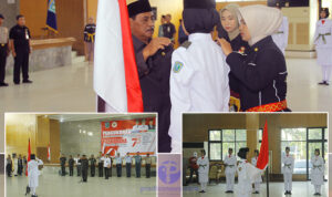 Pengukuhan Paskibraka Belitung 2023