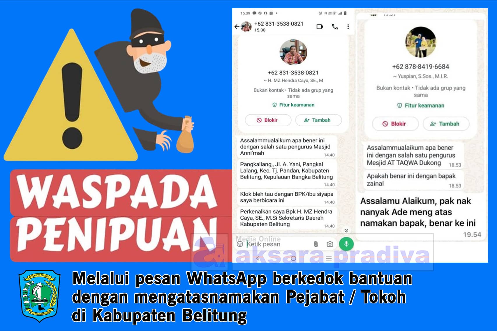 Pesan Penipuan
