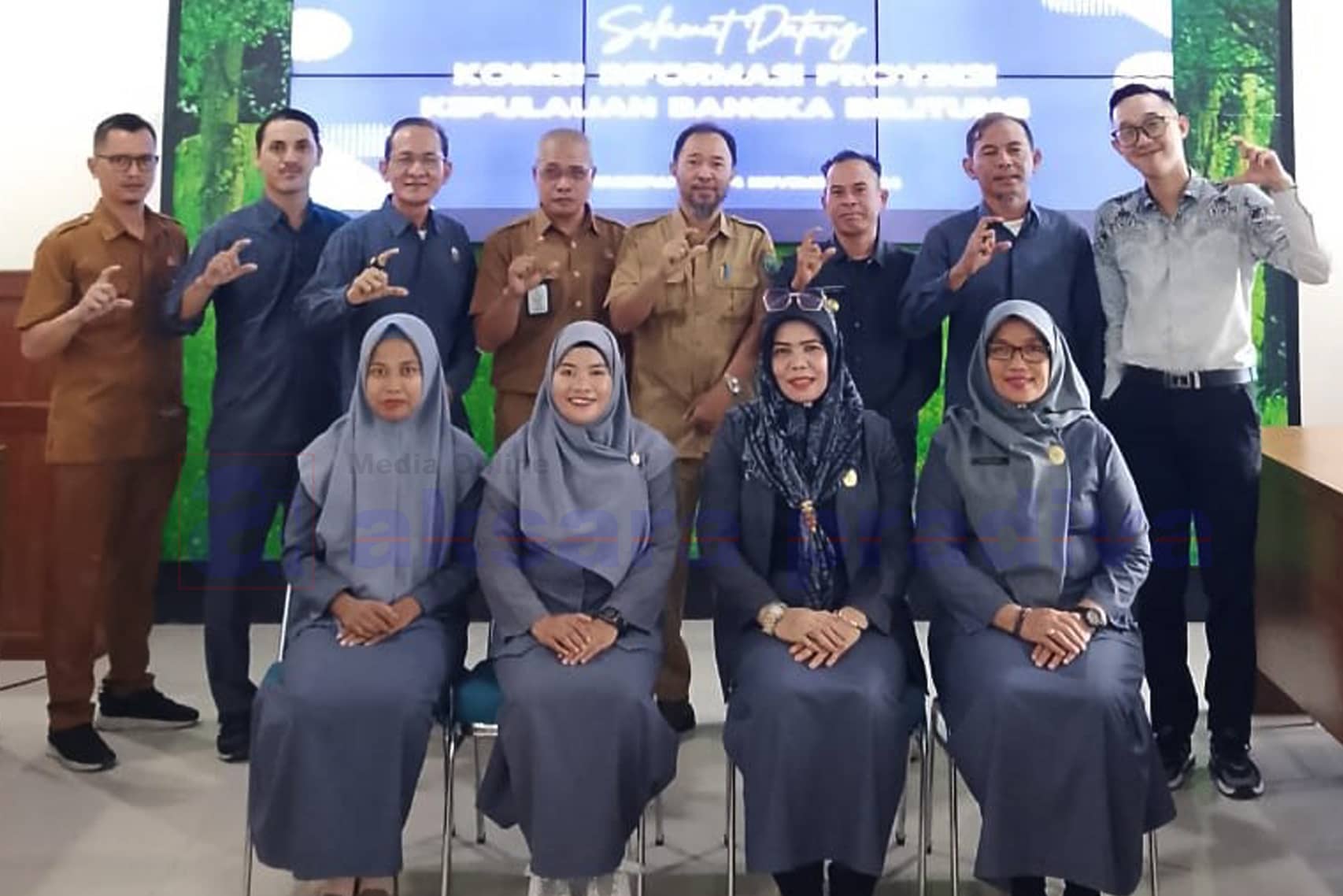 IMG 20241104 Pemkab Belitung Divisitasi oleh KI Babel Visitasi KI Babel